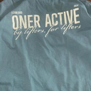 Oner Active Teal Short Sleeve Tee